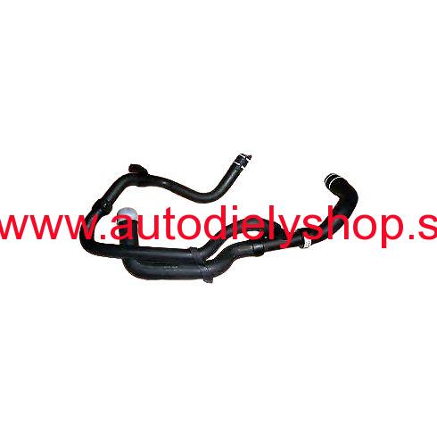 Peugeot PARTNER 10/96-12/02 vodná hadica chladenia / 1,9D-2,0HDi / SASIC