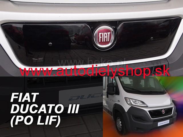 Fiat Ducato od 2014 Facelift - zimná clona masky Heko