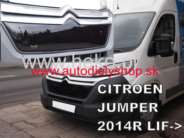 Citroen Jumper od 2014 Facelift - zimná clona masky Heko
