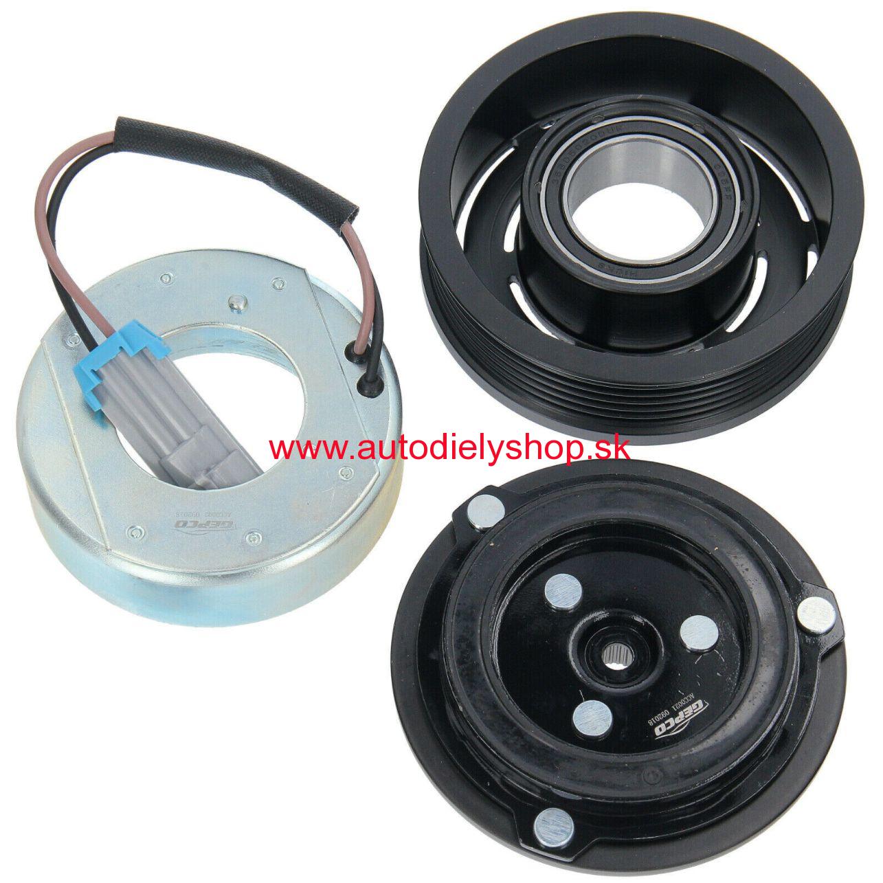 Opel ASTRA H 03/04- cievka magnetickej spojky kompresora klimatizácie