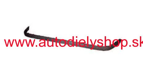 VW Golf IV lišta v prednom nárazníku čierna