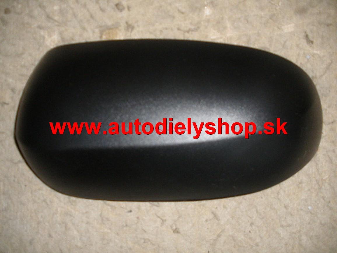 Opel Corsa C 00-06 kryt spätného zrkadla ľavý,čierny 