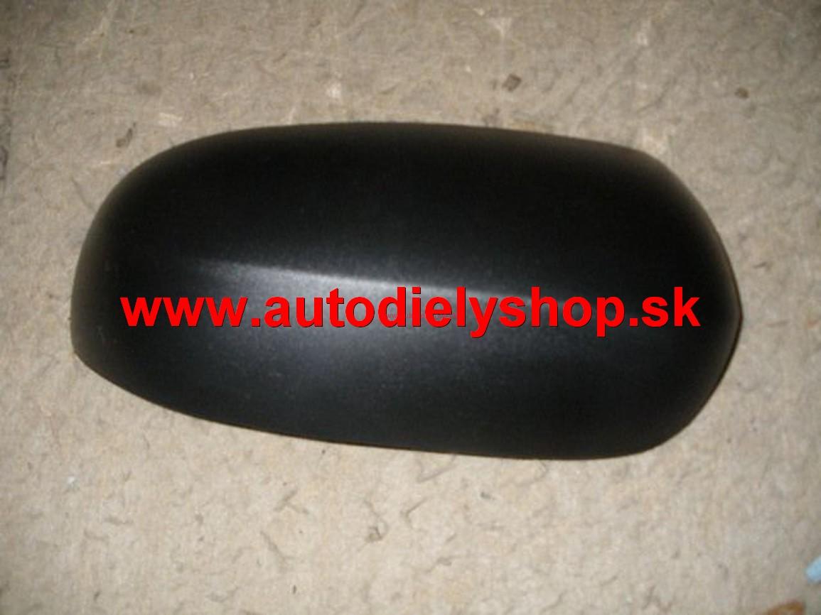 Opel Corsa C 00-06 kryt spätného zrkadla Pravý,čierny 