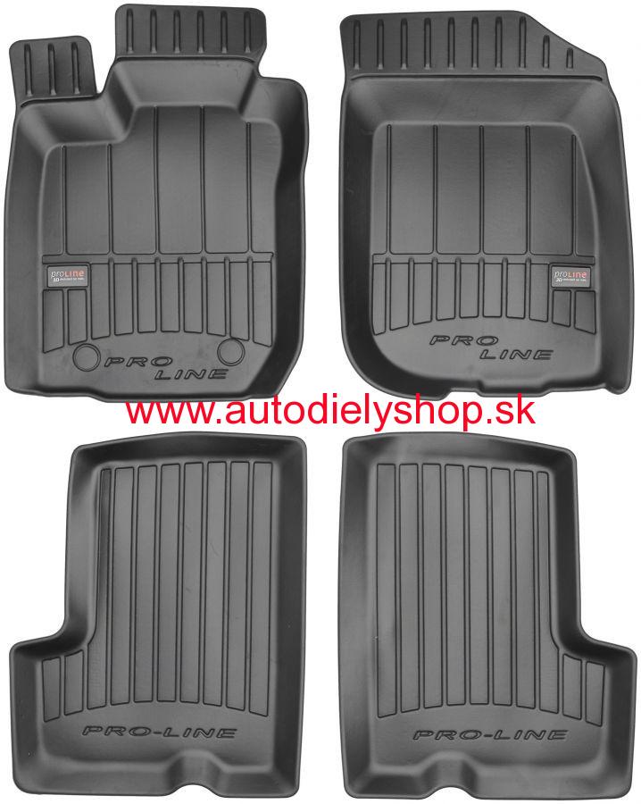 Dacia Duster 2010-2018 - autorohože 3D s vysokým okrajom