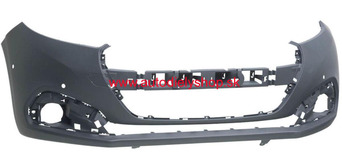 Peugeot 208 04/12- predný nárazník s podkladom / od r.v.6/2015