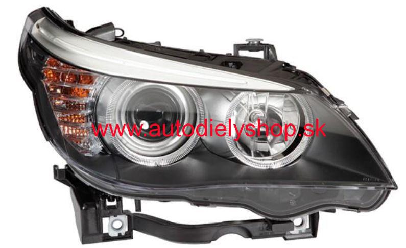 BMW 5 E60 8/03- svetlo H7+H7 Pravé / LED / DEPO / od 4/2007