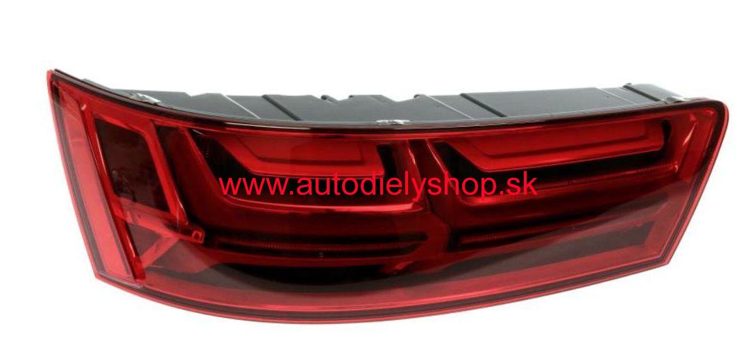 AUDI Q7 6/2015- Zadné svetlo, lavé / horné LED s dynamickou smerovkou/
