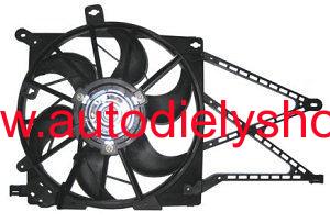 Opel ASTRA H 2007-09 ventilátor chladiča /1,6-1,8/- 390mm/240W