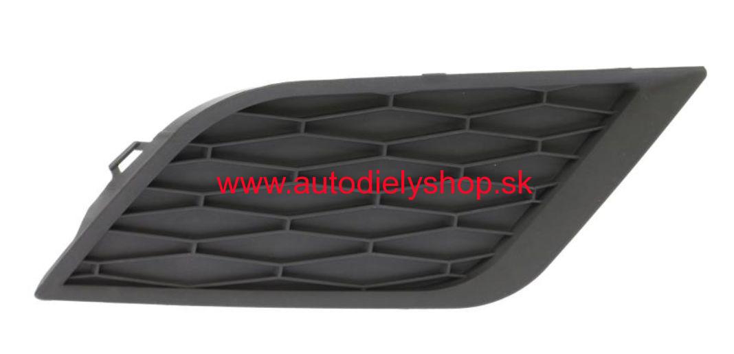 Seat LEON 2013- mriežka predného nárazníka Pravá / bez otvoru
