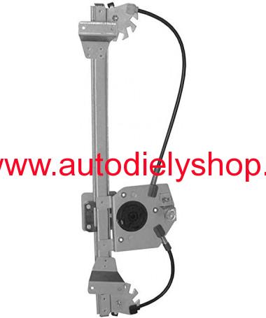 Opel ASTRA H 2007-09 el.mechanizmus,zadné Ľavé dvere