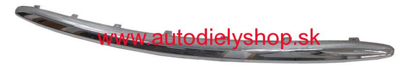 Toyota AURIS 1/2013- lišta mriežky predného nárazníku spodná