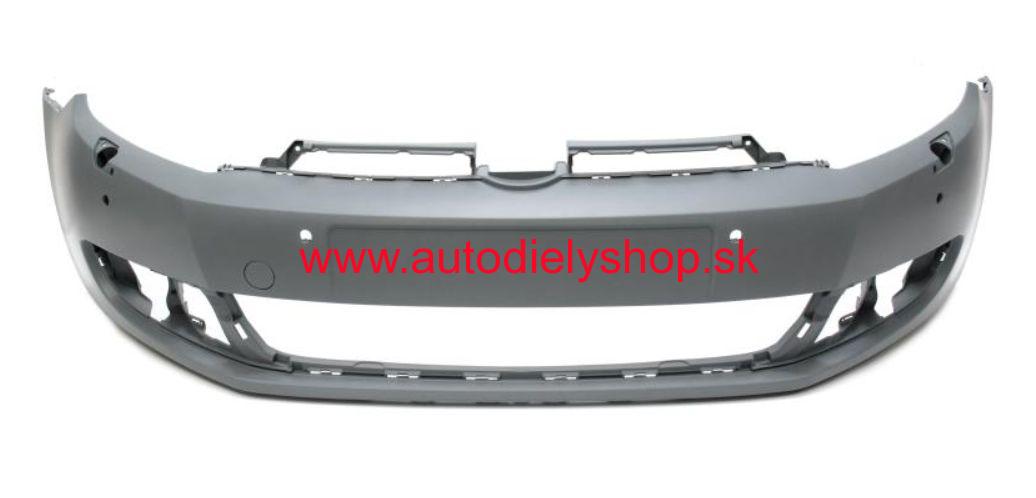 VW GOLF VI 10/08- predný nárazník / parkovacie senzory+ostrekovače