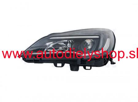 Opel ASTRA K 8/2015 - predné svetlo Ľavé /H1+H7+LED/