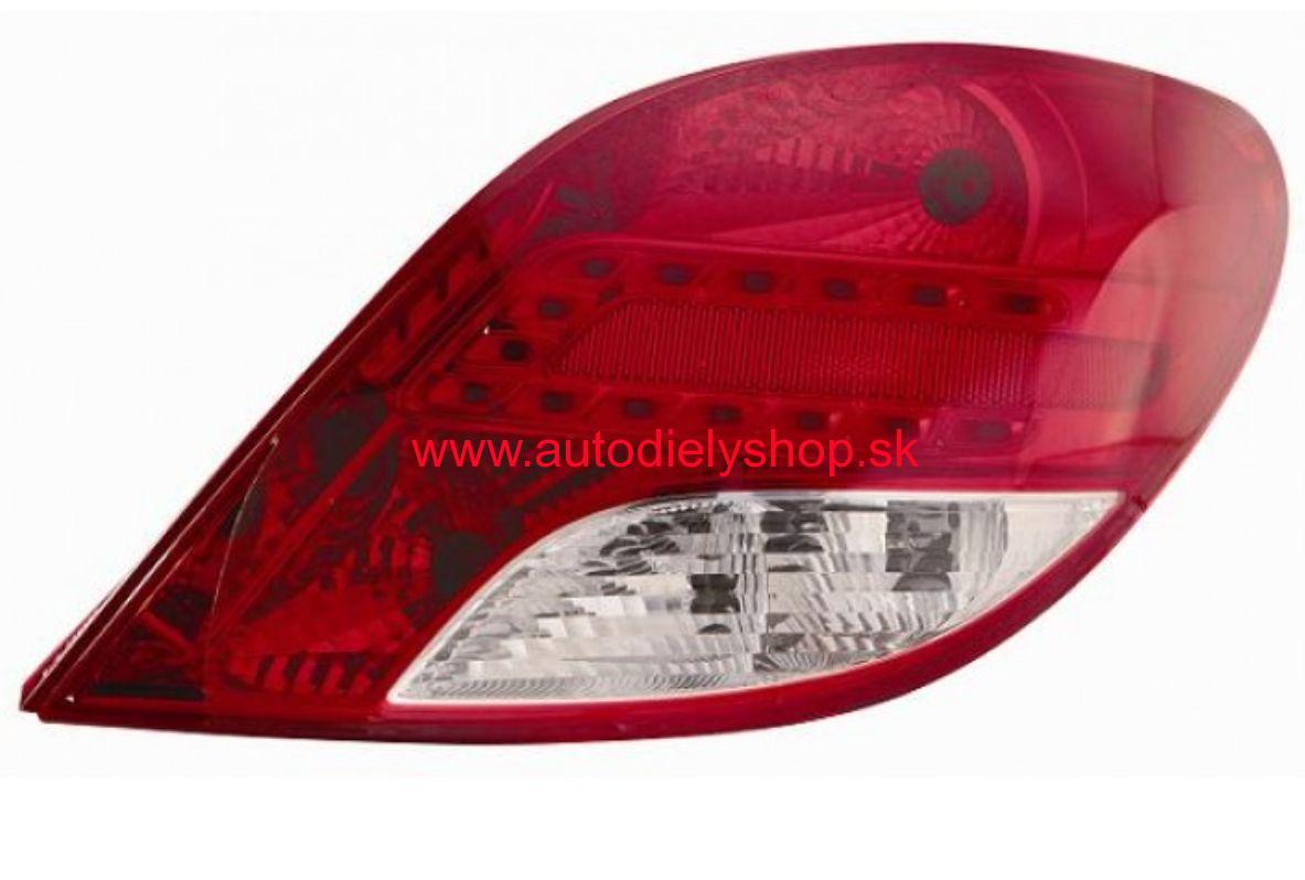 Peugeot 207 5/06- Peugeot 207 5/06- zadné svetlo pravé,HB / od r.v.7/2009 LED