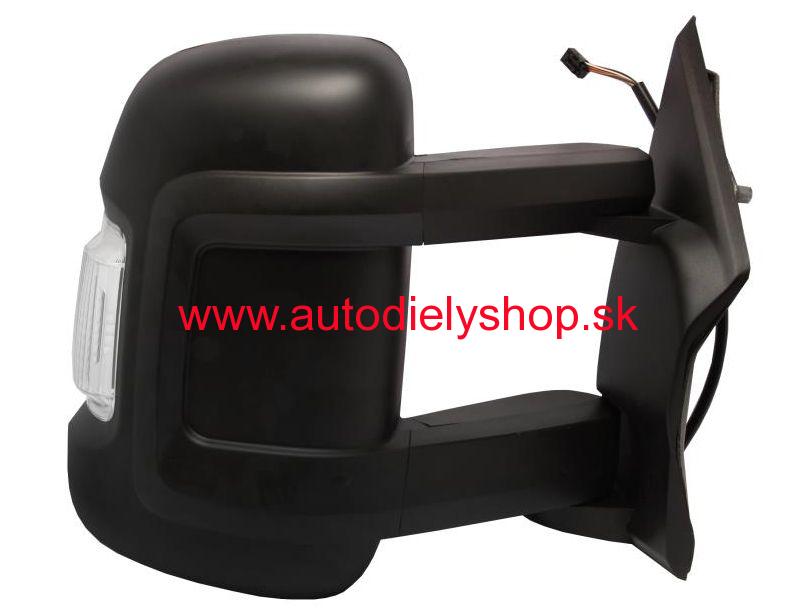 Peugeot Boxer 06- elektrické spätné dlhé zrkadlo pravé 25cm