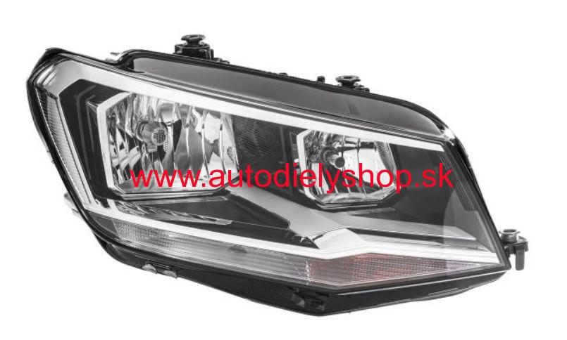 VW CADDY 6/2015- predné svetlo Pravé H7+H7 / HELLA