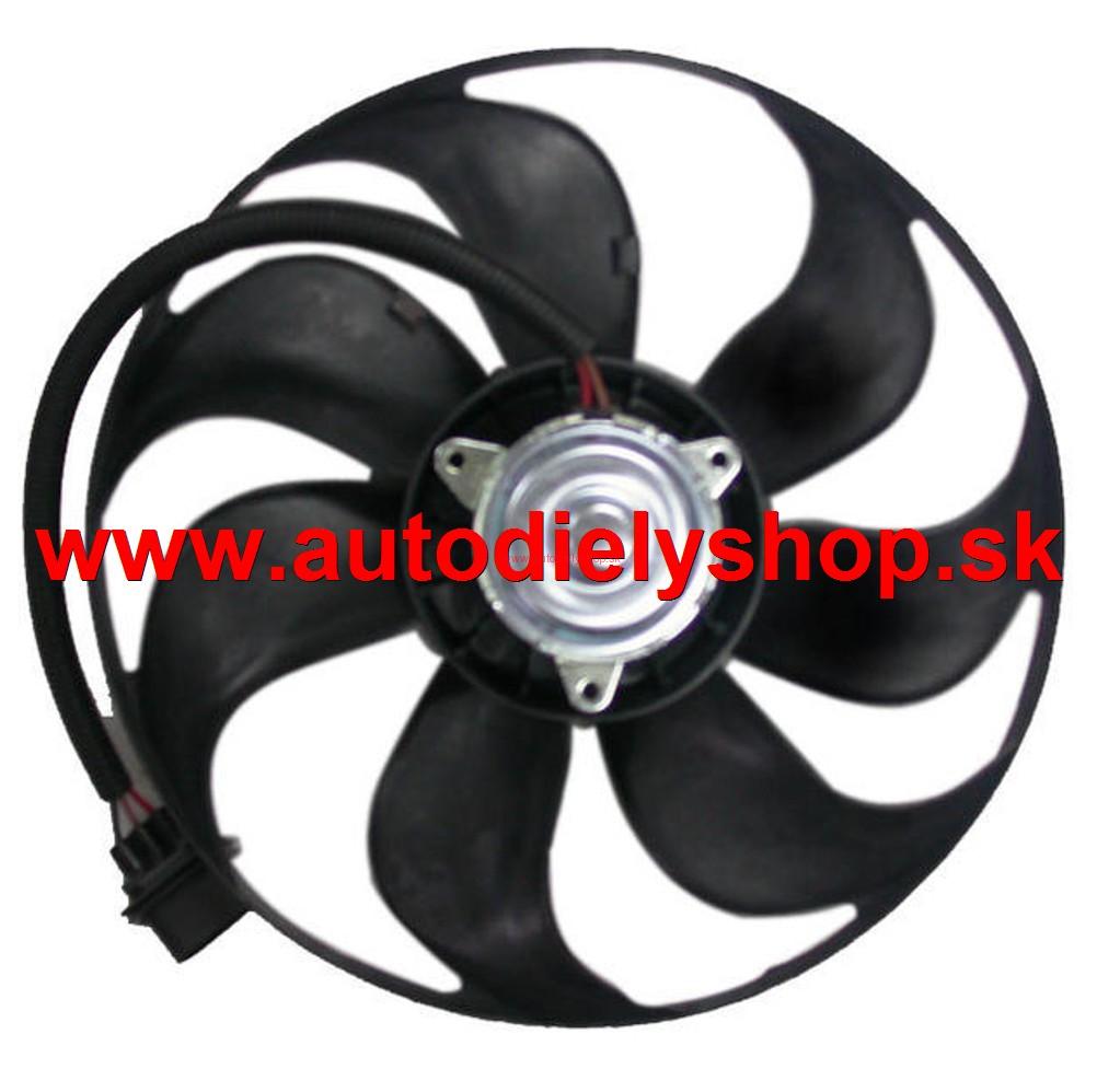 Škoda Fabia 9/99-7/04 ventilátor chladičov 345mm 250/60W 