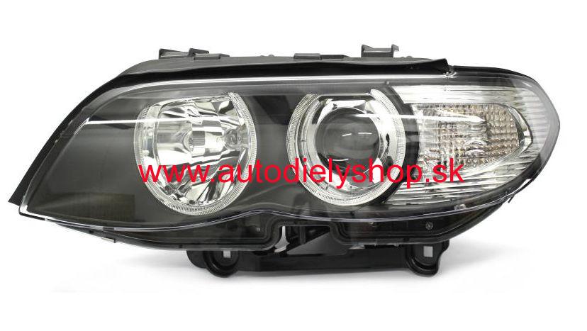 BMW X5 E53 1/04-2/07 predné svetlo D2S+H1 Lavé / HELLA /
