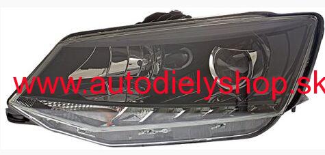 Škoda FABIA III 7/2018- predné svetlo Lavé /bi-LED/