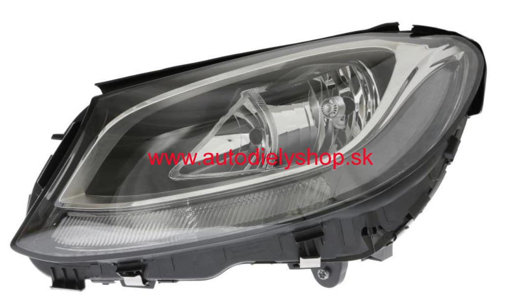 Mercedes W205 C 12/2013- svetlo predné Lavé /H7+H7/