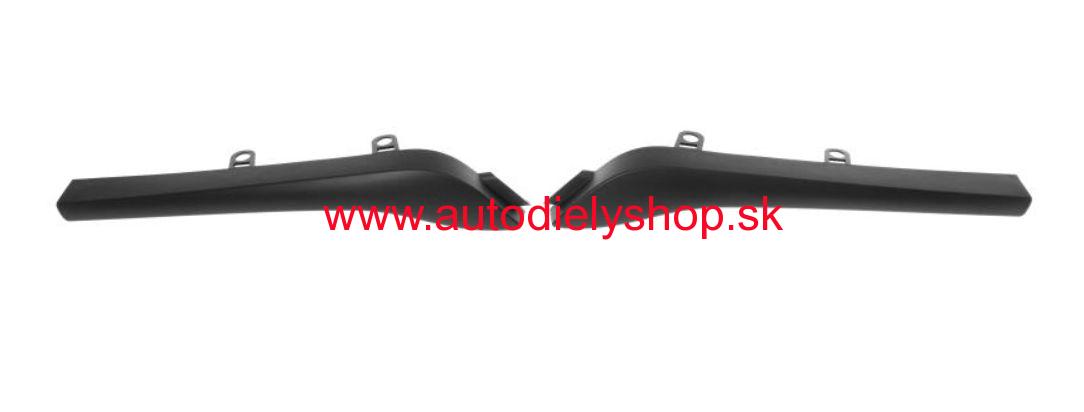 Renault KANGOO 3/2013- lišty masky Sada L+P
