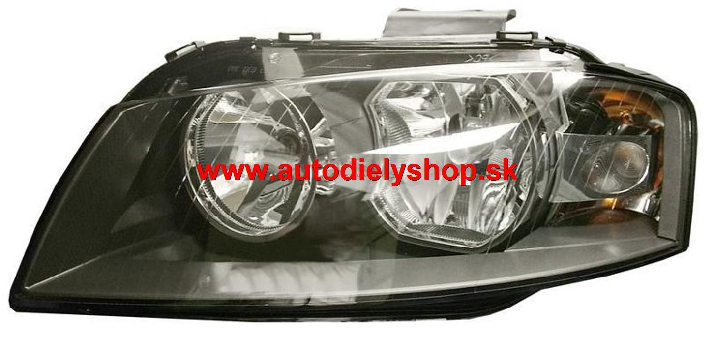 Audi A3 6/03- predné svetlo H7+H7 ľavé 