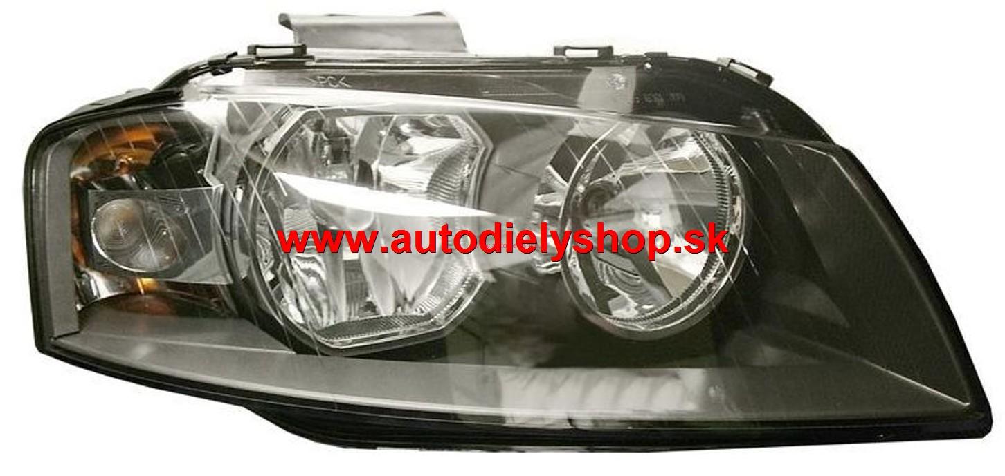  Audi A3 6/03- Predné svetlo H7+H7 pravé 