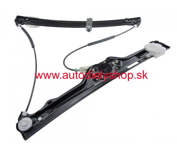 BMW X5 E70 2/07- mechanizmus okna Lavý predný /el. bez motorčeka