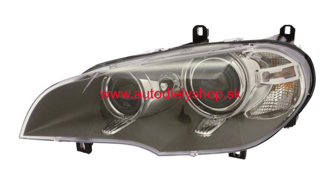 BMW X5 E70 2/07- predné svetlo Lavé /D1S+H8 /od r.v.2010 s dosvetlovaním
