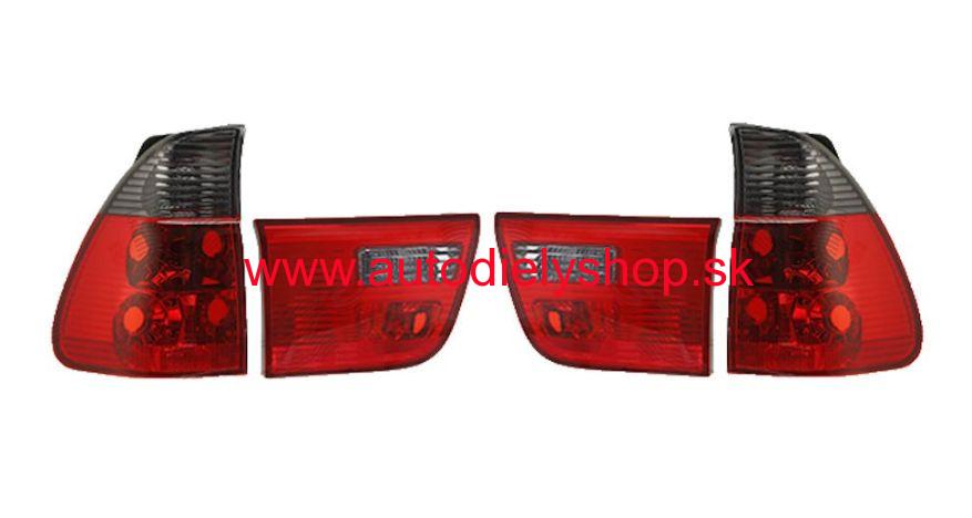 BMW X5 E53 1/04-2/07 zadné svetlá Tuning / dymové
