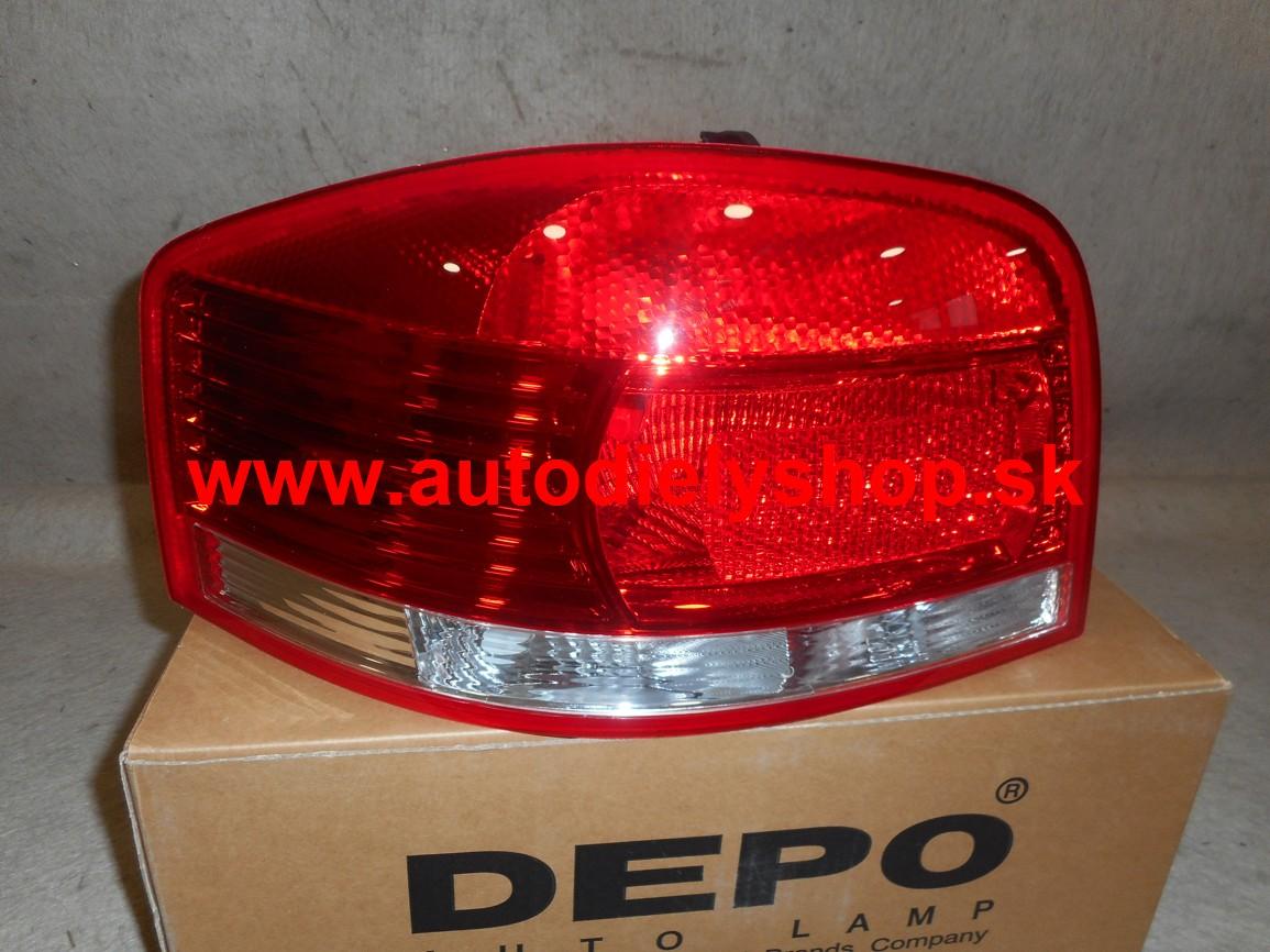 Audi A3 6/03- zadné svetlo ľavé 3-dverové 