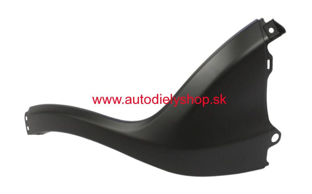 Suzuki SX4 6/06- lišta zadného nárazníka Lavá