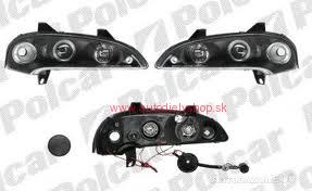 Opel Tigra 94-00 predné svetlá H1+H1 Tuning 