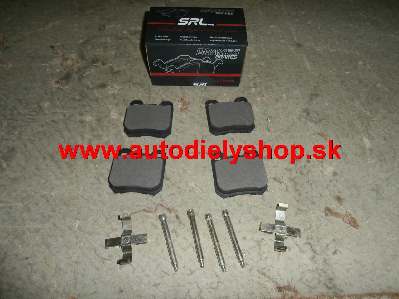  Opel Vectra 2/99-4/02 zadné brzdové platničky / CIFAM/ 	