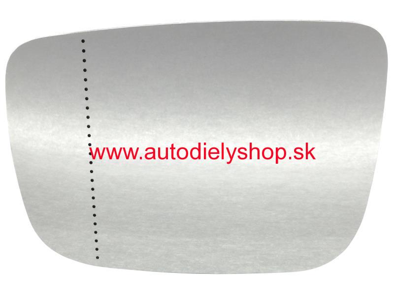 Volvo XC60 9/08- sklo zrkadla Lavé