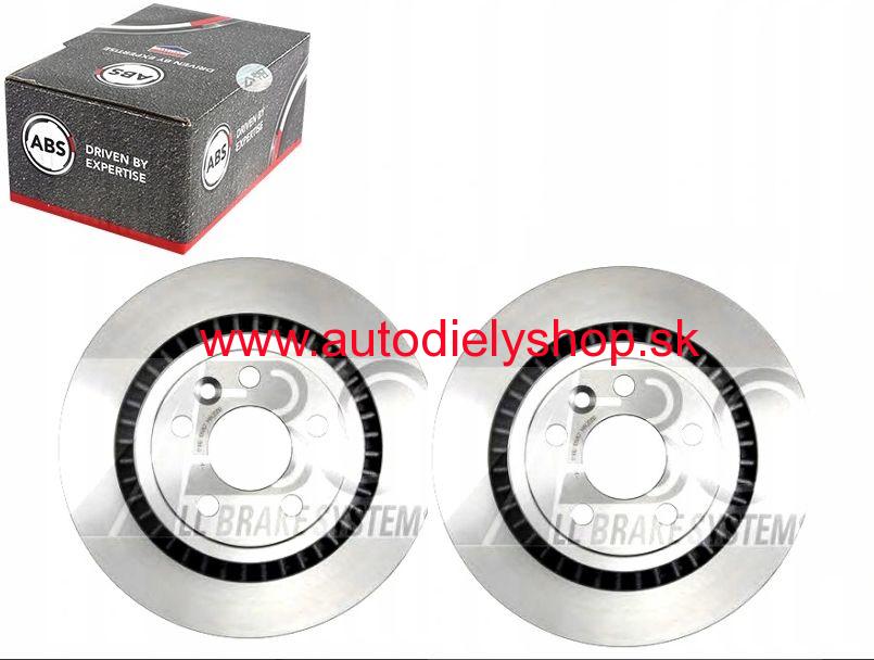 Volvo XC60 9/08- zadné kotúče Sada L+P /A.B.S/ 302mm