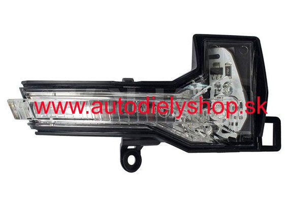 Audi A1 12/2018- bočná smerovka v zrkadle Pravá / LED