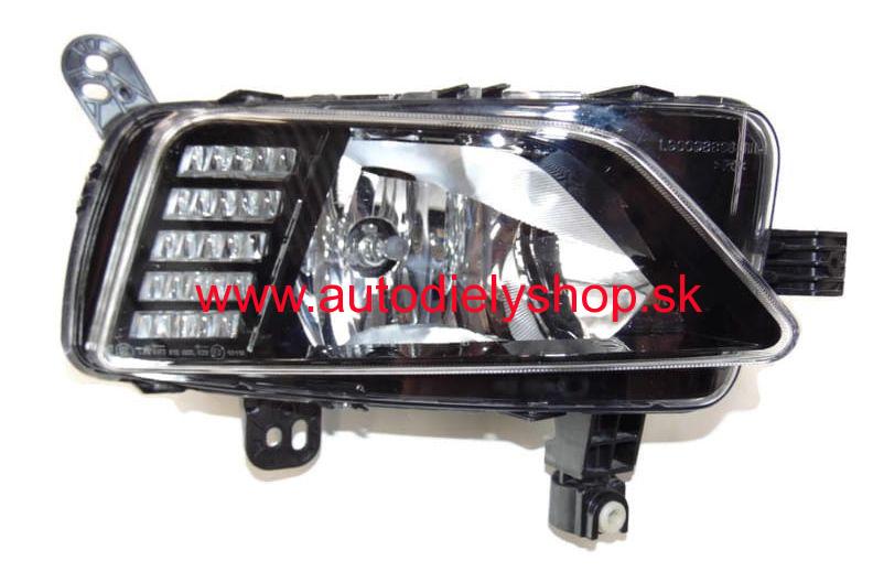 VW POLO VI 2017- hmlovka H8+LED Pravá / Originál
