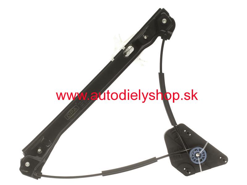 Seat TOLEDO 10/2012- el.stahovací mechanizmus okna zadný Lavý /bez motorčeka/