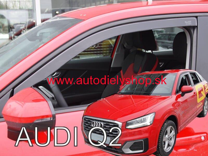 Audi Q2 od 2016 (predné) - deflektory Heko