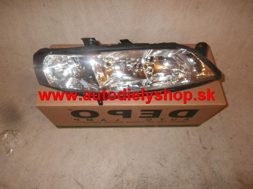  Opel Vectra 99-02 svetlo H7+H7 Pravé,typ Valeo 