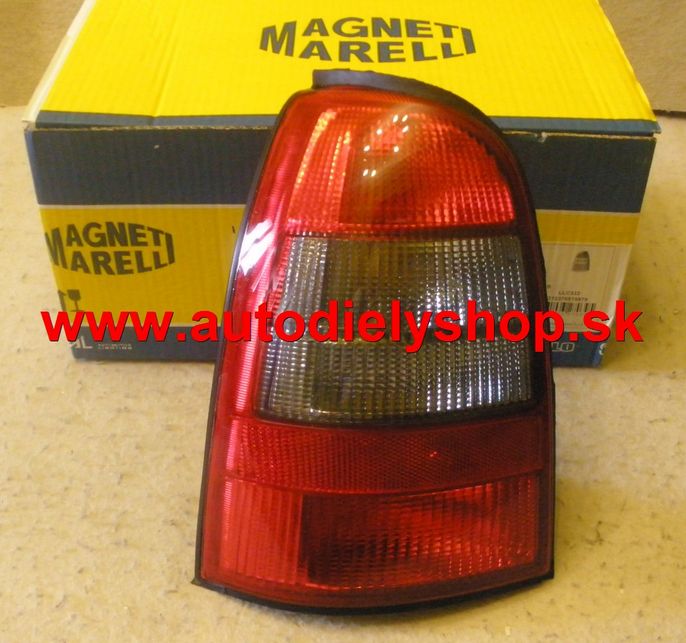 Opel Vectra 99-02 zadné svetlo ľavé - dymové  na KOMBI 	