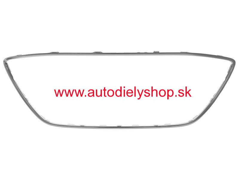 Ford C-MAX 10/2010- chrómový rámik mriežky nárazníka