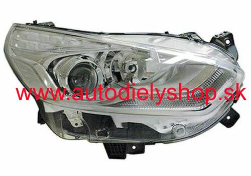 Ford GALAXY 9/2015- predné svetlo H7+H7+LED Pravé / VALEO