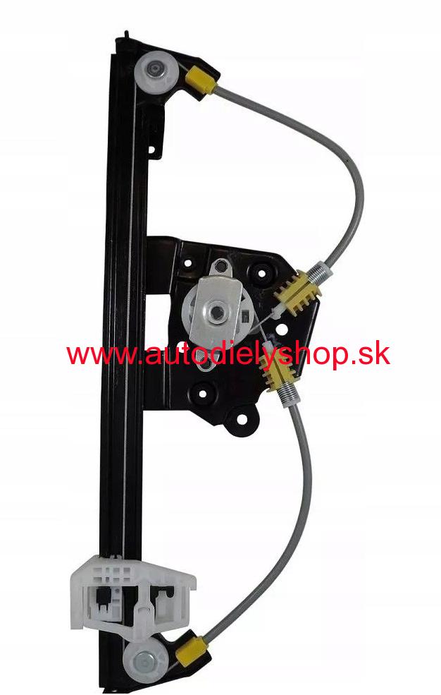 BMW 1 E87 04-07 mechanizmus okna zadný Lavý / bez motorčeka