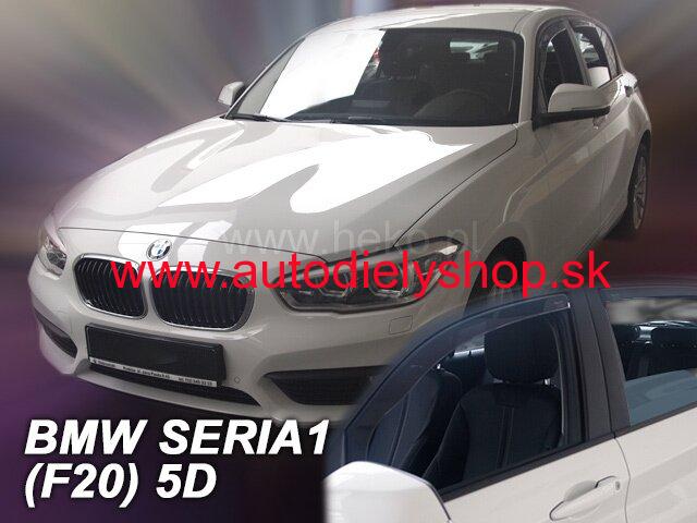 BMW 1 (F20) 2011-2019 (so zadnými) - deflektory Heko