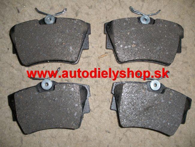  Opel VIVARO 8/01-7/06 zadné platničky Sada / CIFAM / 	