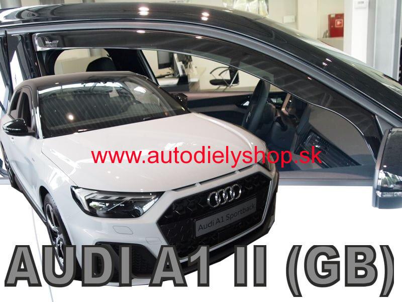Audi A1 5-dverí od 2018 (predné) - deflektory Heko