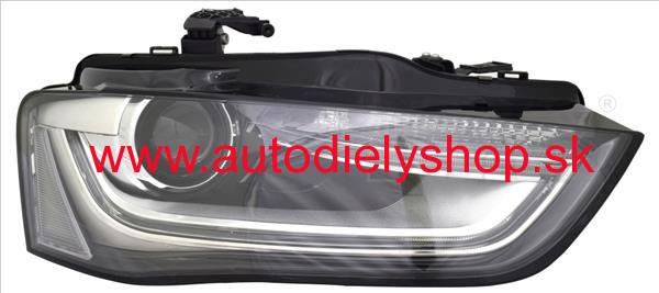 Audi A4 1/2012- svetlo D3S+H7+LED Pravé/ Xenon / MAGNETI MARELLI