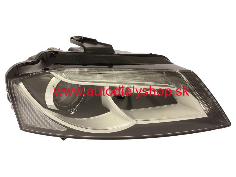 Audi A3 8/2008-2012 predné svetlo D3S+H7 Pravé / DEPO /xenon